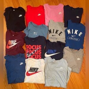 Nike Kids Short Sleeve Tees - Assorted Colors Lot